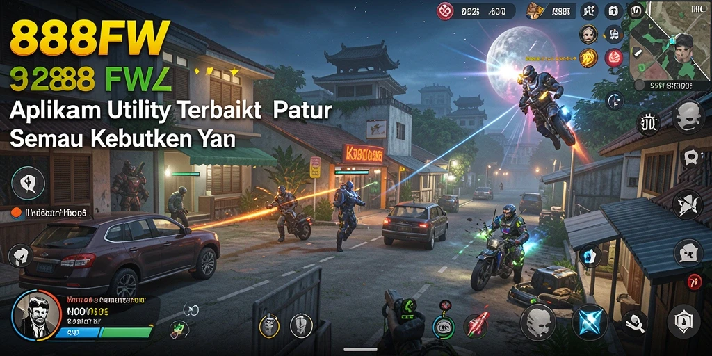 Tampilan antarmuka user-friendly dari 888FW yang memudahkan navigasi.