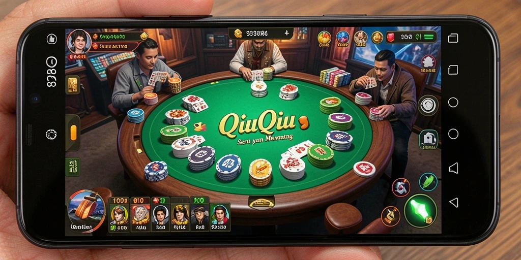 Tampilan gameplay seru dari 898A dengan aksi QiuQiu.