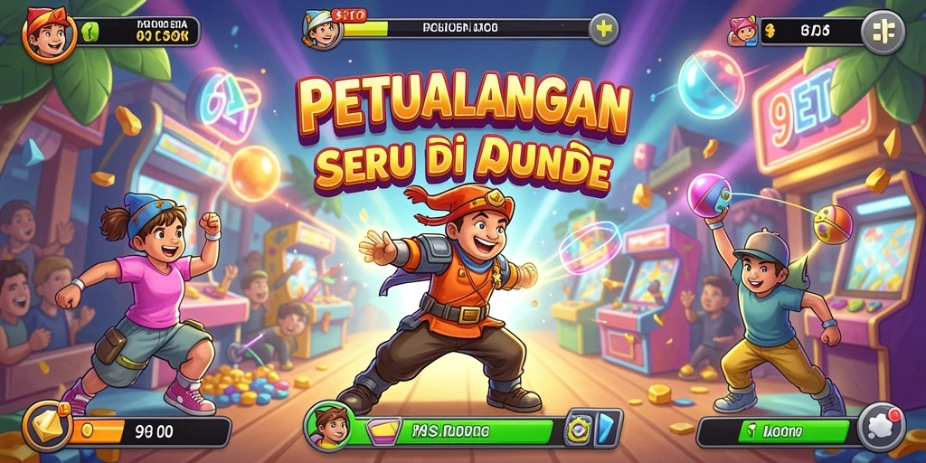 Tampilan gameplay seru dari 9ET yang penuh tantangan.