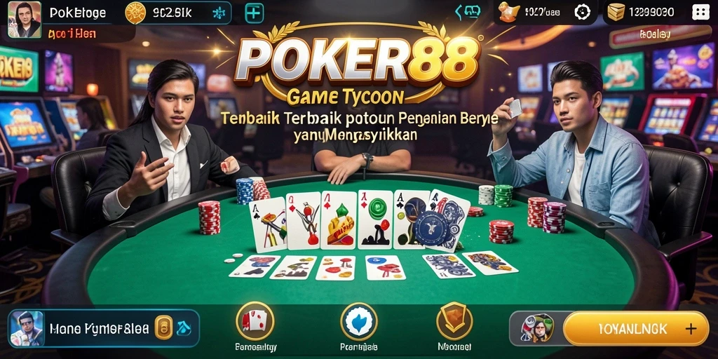Tampilan screenshot gameplay POKER88 yang menarik dan penuh aksi.