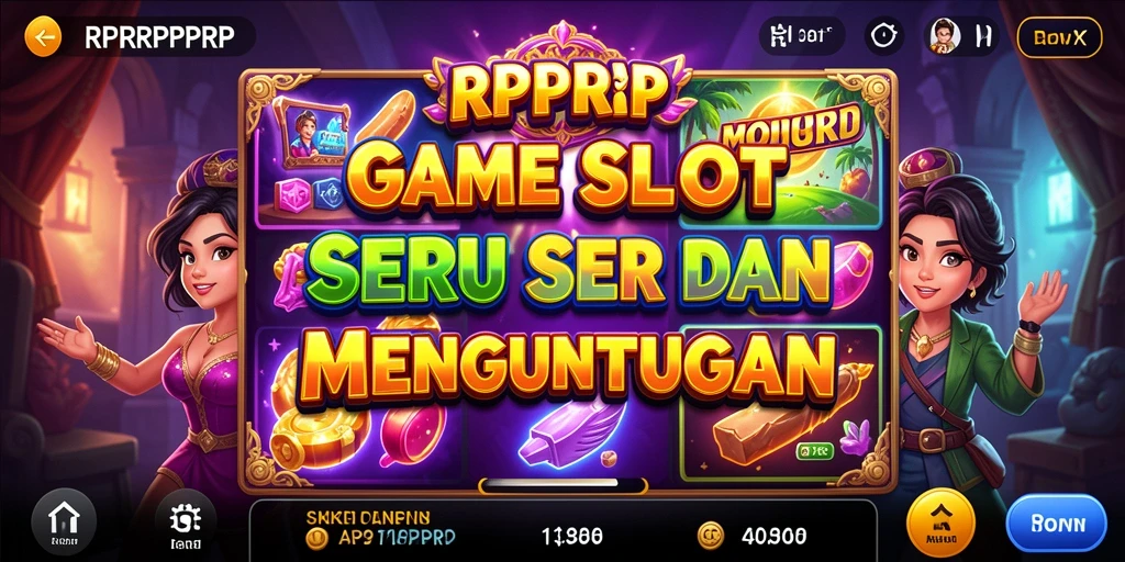 Tampilan menarik gameplay RPRPRP dengan slot yang beragam.