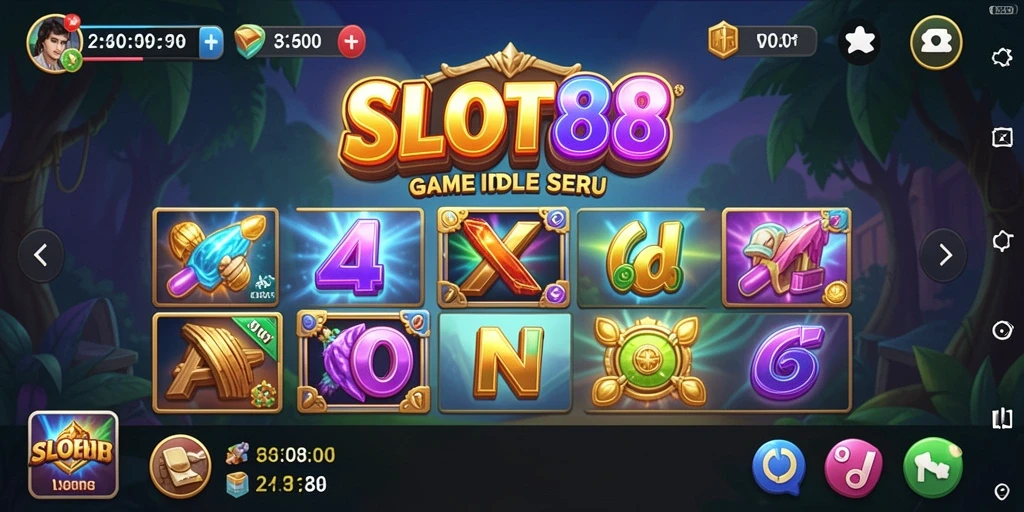 Screenshoot gameplay SLOT88 yang menunjukkan keseruan bermain Idle.